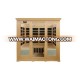 Factory direct luxury series 4 person infrared home sauna