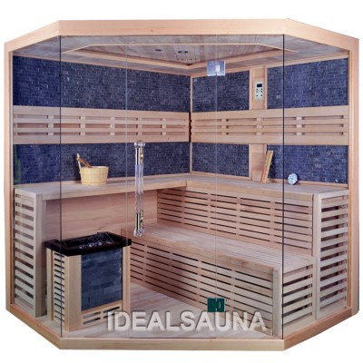 New Products finland sauna shower combination